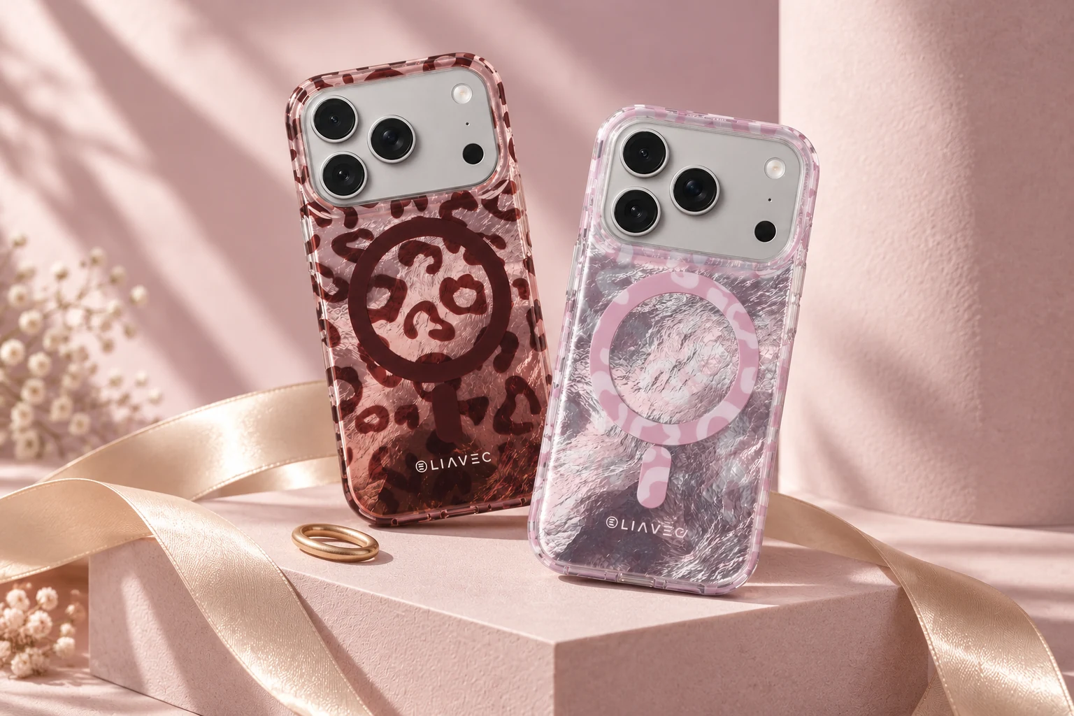 Aranżacja kolekcji Liavec Blush w odcieniach różu