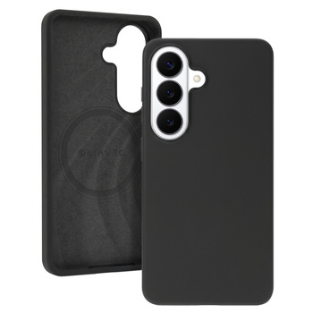 Liavec Silky Case with Metal Camera Frame do Samsung Galaxy S26 Plus czarny