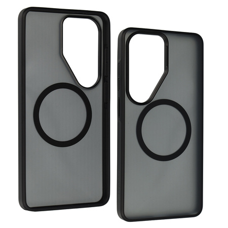 Liavec Soft Case Metal Frame do Samsung Galaxy S26 Ultra czarny