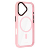 Liavec Hybrid Magsafe Clear Case do Iphone 16 jasnoróżowy
