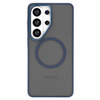 Liavec Soft Case Metal Frame do Samsung Galaxy S26 Ultra granatowy