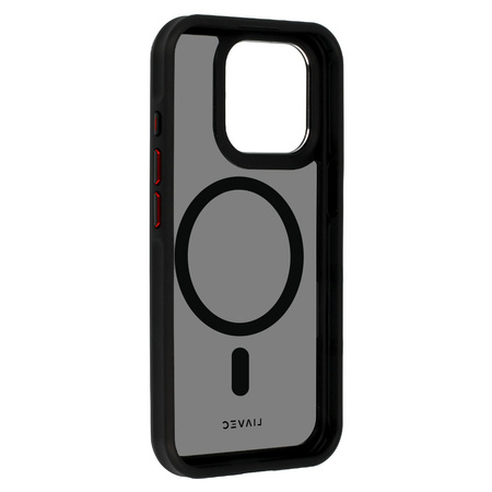 Liavec Hybrid Smoke Magsafe Case do Iphone 15 Pro Max