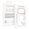 Liavec Cloudy Case with Metal Camera Frame do Iphone 18 Pro Max/17 Pro Max różowy (Camera Control Button)