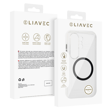 Liavec Pure Case für Samsung Galaxy S26 Ultra Schwarz