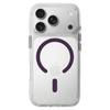 Liavec Pure Case with camera control button do Iphone 18 Pro/17 Pro burgundowy