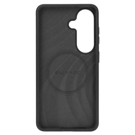Liavec Silky Case with Metal Camera Frame do Samsung Galaxy S26 Plus czarny