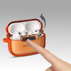 Liavec SlideLock Case do Apple AirPods Pro 3 przezroczysto-pomarańczowy