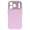Liavec Silk Shield Case with Metal Camera Frame do Iphone 18 Pro Max/17 Pro Max różowy