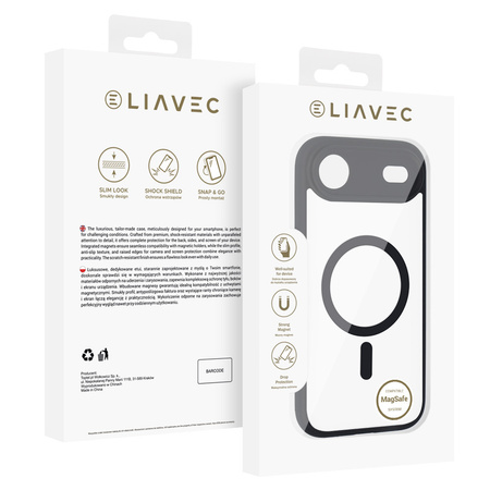 Liavec Soft Case do Iphone 17 Air czarny