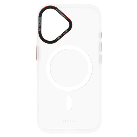 Liavec Hybrid Magsafe Clear Case do Iphone 16