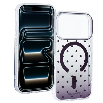 Liavec Bubble Case do Iphone 18 Pro Max/17 Pro Max fioletowy