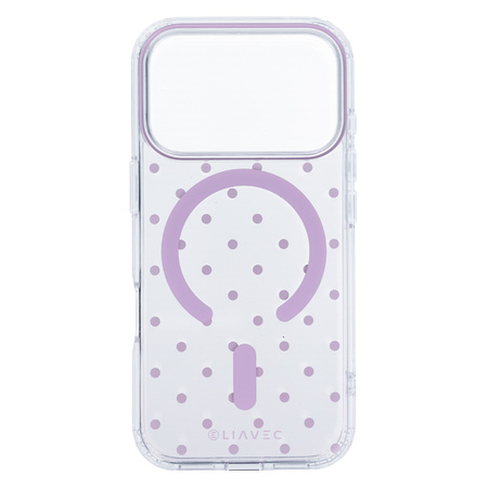Liavec Bubble Case do Iphone 18 Pro/17 Pro różowy