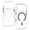Liavec Pure Case with camera control button do Iphone 18 Pro/17 Pro burgundowy