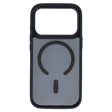 Liavec Cloudy Case with Metal Camera Frame für iPhone 17 Pro Marineblau (Camera Control Button)
