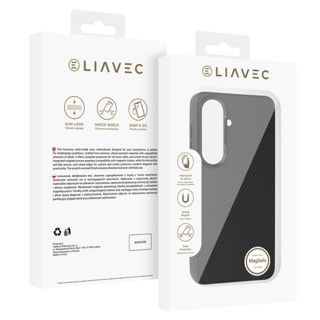 Liavec Carbon Core Case do Samsung Galaxy S26