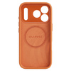 Liavec Silk Shield Case with Metal Camera Frame do Iphone 17 Pro Max pomarańczowy