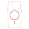 Liavec Glossy Magsafe Clear Case für iPhone 15 Pro Rosa