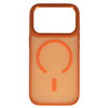 Liavec Cloudy Case with Metal Camera Frame do Iphone 17 Pro Max pomarańczowy (Camera Control Button)