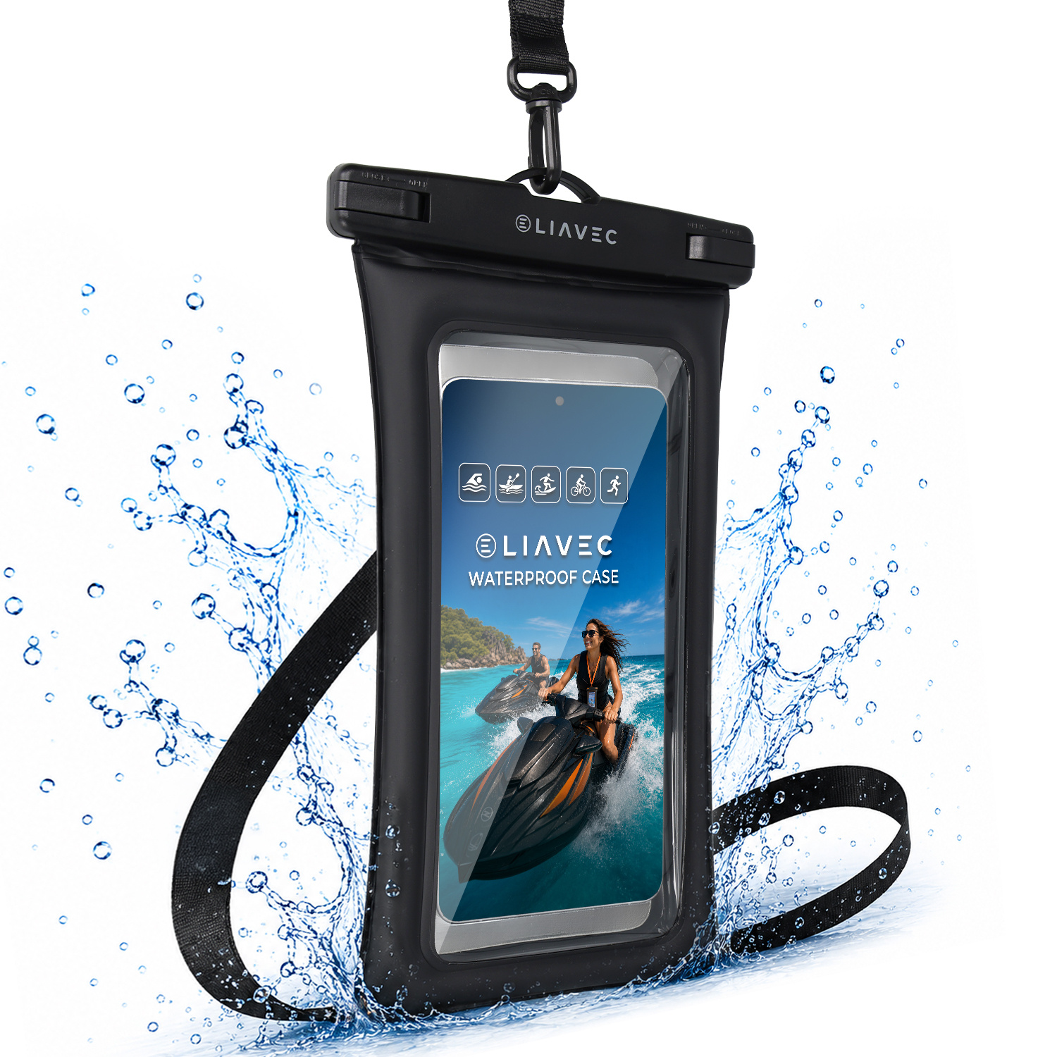 Liavec Aqua Etui wodoodporne z poduszką powietrzną uniwersalne