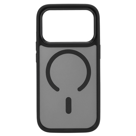 Liavec Cloudy Case with Metal Camera Frame do Iphone 17 Pro czarny (Camera Control Button)
