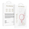 Liavec Glossy Magsafe Clear Case do Iphone 13/14 różowy