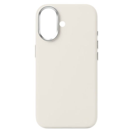 Liavec Silky Case with Metal Camera Frame do Iphone 17 beżowy
