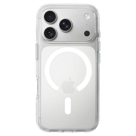 Liavec Pure Case with camera control button do Iphone 18 Pro Max/17 Pro Max biały