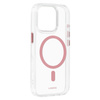 Liavec Glossy Magsafe Clear Case für iPhone 15 Pro Rosa