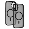 Liavec Cloudy Case with Metal Camera Frame do Iphone 17 czarny (Camera Control Button)