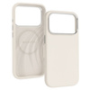 Liavec Silky Case with Metal Camera Frame do Iphone 17 Pro beżowy