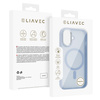 Liavec Cloudy Case with Metal Camera Frame do Iphone 17 niebieski (Camera Control Button)