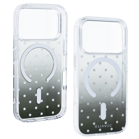 Liavec Bubble Case do Iphone 18 Pro/17 Pro czarny