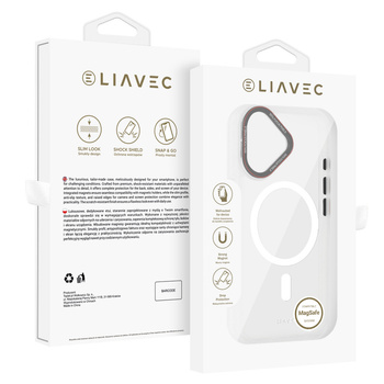 Liavec Hybrid Magsafe Clear Case für iPhone 16