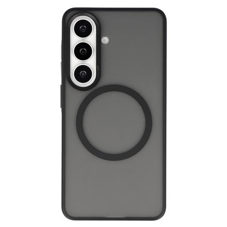 Liavec Soft Case Metal Frame für Samsung Galaxy S26 Plus Schwarz