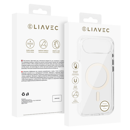 Liavec Pure Case do Iphone 17 Air gardenia