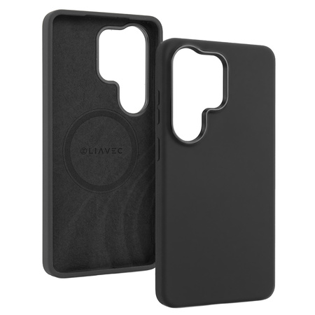 Liavec Silky Case with Metal Camera Frame do Samsung Galaxy S26 Ultra czarny