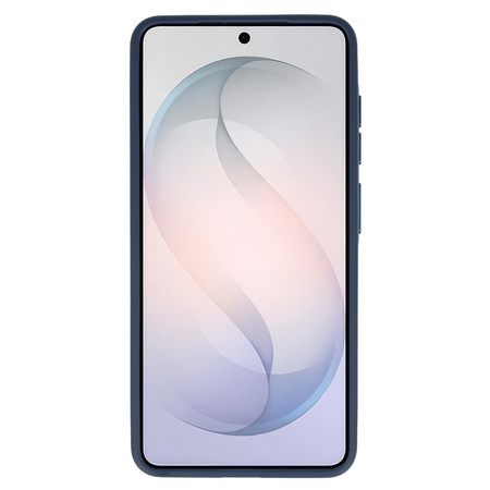 Liavec Soft Case Metal Frame für Samsung Galaxy S26 Blau