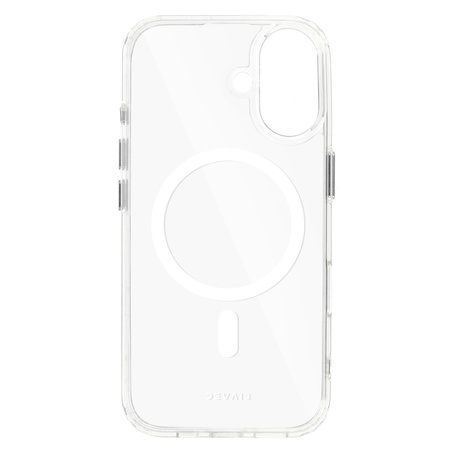 Liavec Glossy Magsafe Clear Case do Iphone 16 biały