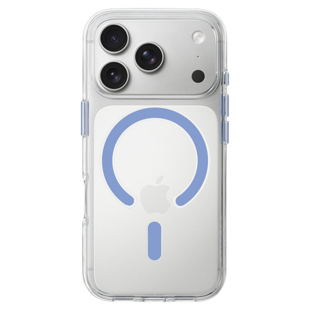 Liavec Pure Case with camera control button do Iphone 18 Pro/17 Pro jasnoniebieski