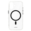 Liavec Glossy Magsafe Clear Case für iPhone 16 Schwarz