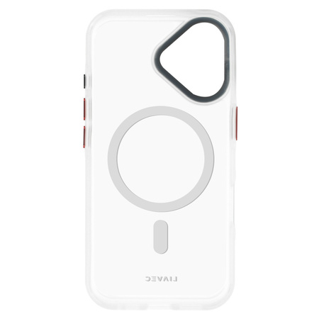 Liavec Hybrid Magsafe Clear Case do Iphone 16
