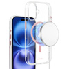 Liavec Glossy Magsafe Clear Case do Iphone 16 różowy