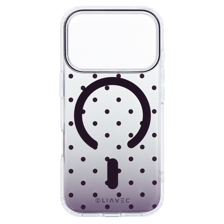 Liavec Bubble Case do Iphone 18 Pro Max/17 Pro Max fioletowy