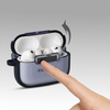 Liavec SlideLock Case do Apple AirPods Pro 3 przezroczysto-niebieski
