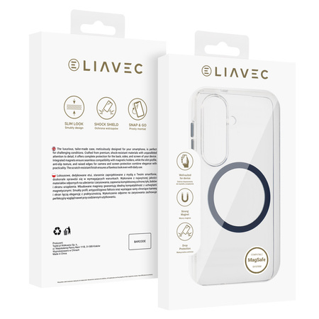 Liavec Pure Case für Samsung Galaxy S26 Blau
