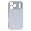 Liavec Silk Shield Case with Metal Camera Frame do Iphone 18 Pro/17 Pro szary