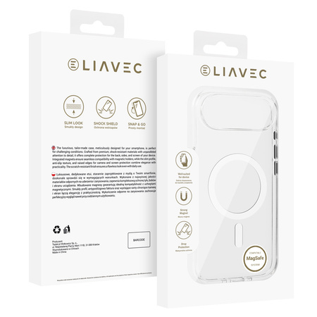 Liavec Pure Case do Iphone 17 Air biały