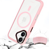 Liavec Hybrid Magsafe Clear Case do Iphone 16 jasnoróżowy