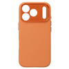 Liavec Silk Shield Case with Metal Camera Frame do Iphone 17 Pro Max pomarańczowy