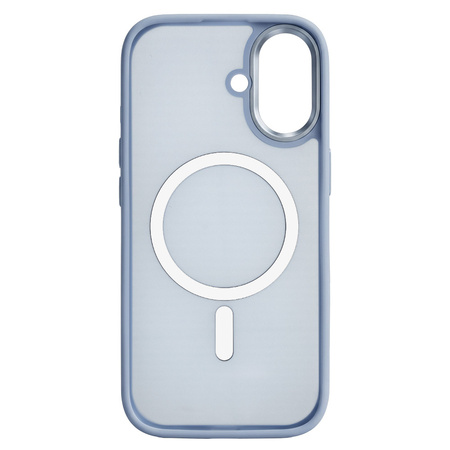 Liavec Cloudy Case with Metal Camera Frame do Iphone 17 niebieski (Camera Control Button)